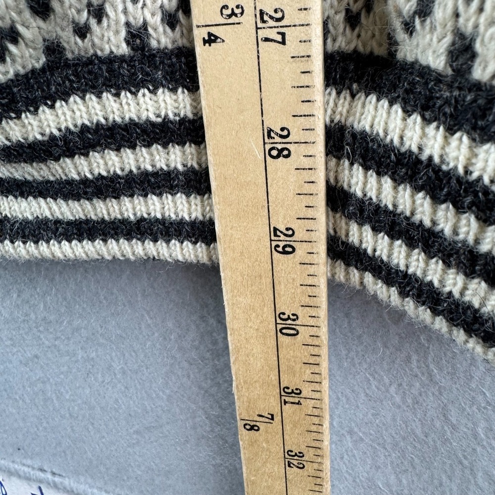 Vintage LL Bean Sweater Mens XLT Birdseye Wool Rayon Crewneck Fisherman Norway - Picture 11 of 12